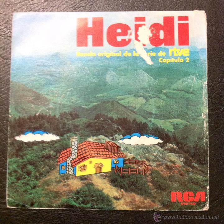 Discos de vinilo: SINGLE HEIDI - CAPITULO 2 - BANDA ORIGINAL DE LA SERIE DE RTVE - RCA 1975. - Foto 1