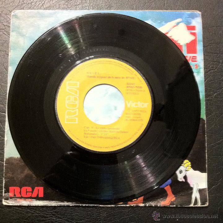 Discos de vinilo: SINGLE HEIDI - CAP&Iacute;TULO 5 - BANDA ORIGINAL DE LA SERIE DE RTVE - RCA 1975. - Foto 3