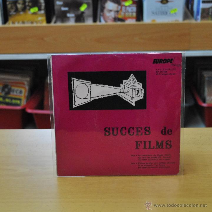 Discos de vinilo: SUCCES DE FILMS - SINGLE - Foto 1