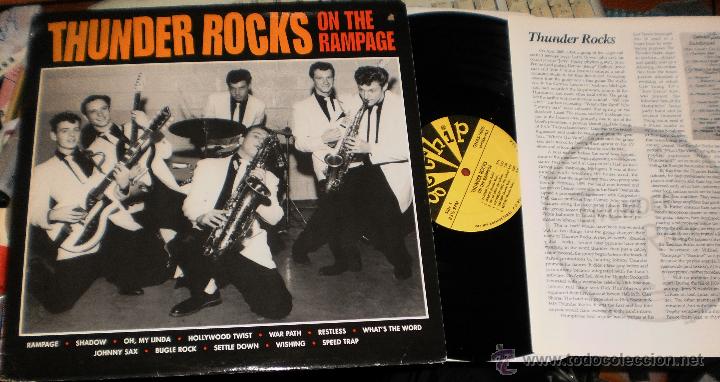 Discos de vinilo: thunder rocks lp on the rampage. u.s.a. 1996 - Foto 1