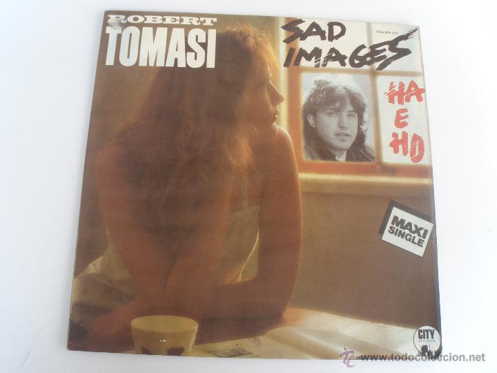 Discos de vinilo: ROBERT TOMASI, SAD IMAGES, MAXI - Foto 1
