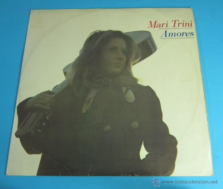 Discos de vinilo: MARI TRINI. AMORES. HISPAVOX. 1970 - Foto 1