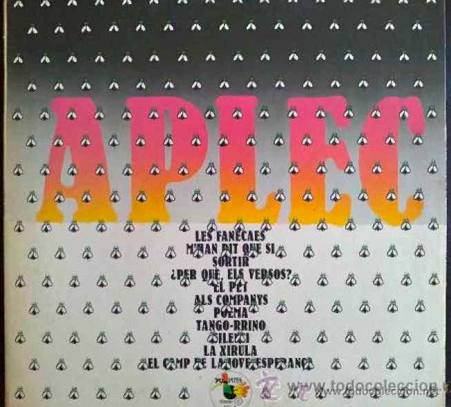 Discos de vinilo: APLEC, LES FANECAES, ETC - LP DE VINILO COMO NUEVO - Foto 1