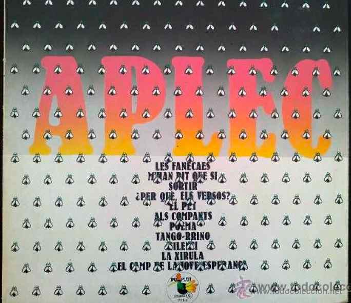 Discos de vinilo: APLEC, LES FANECAES - LP DE VINILO - Foto 1