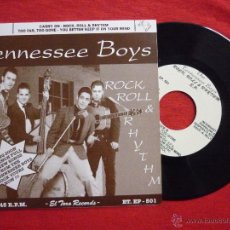 Discos de vinilo: SINGLE (EP) -THE TENNESSEE BOYS (ROCK, ROLL & RHYTHM) EL TORO RECORDS,1997. Lote 45661099