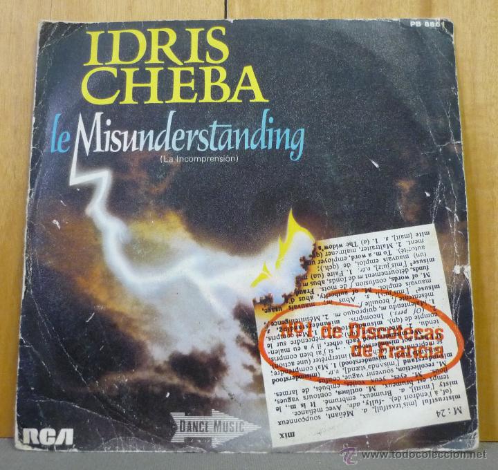 Discos de vinilo: IDRIS CHEBA - LE MISUNDERSTANDING / RAPEZ LE VOUS MEME - SINGLE RCA 1982 - P1 - Foto 1