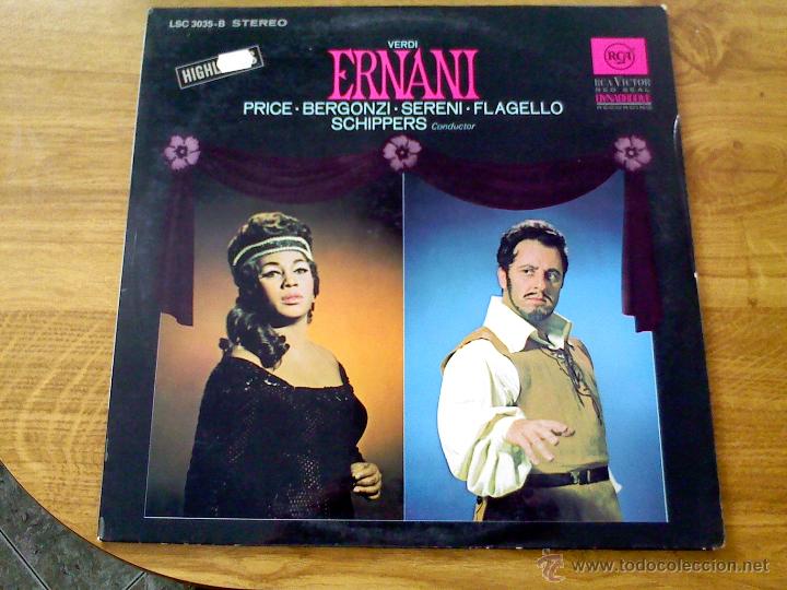 Discos de vinilo: VERDI. ERNANI. EDICION ALEMANA - Foto 1