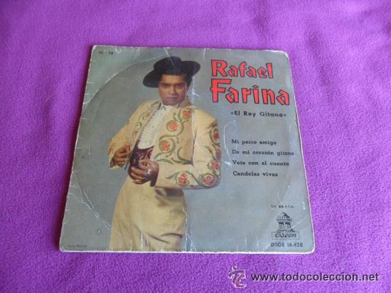 Discos de vinilo: RAFAEL FARINA - EL REY GITANO - 1961 - Foto 1