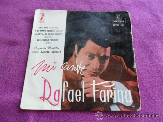 Discos de vinilo: RAFAEL FARINA - MI CANTE - 1959 - Foto 1