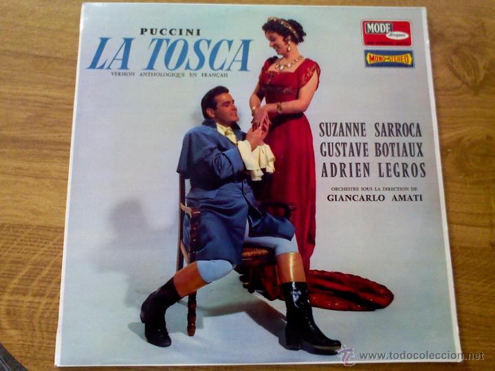 Discos de vinilo: PUCCINI . LA TOSCA. EDICION FRANCESA - Foto 1