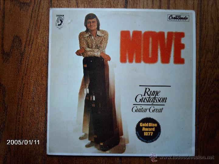 Discos de vinilo: rune gustafsson  -  move - guitar great - Foto 1