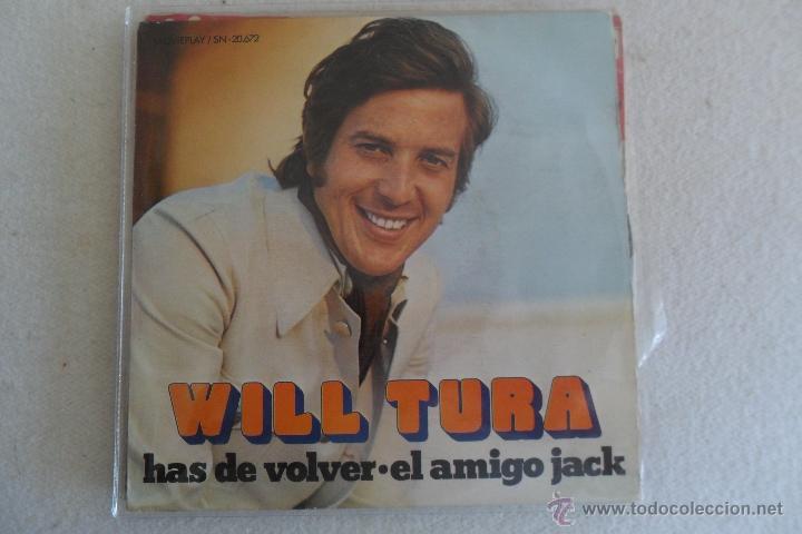 Discos de vinilo: WILL TURA - HAS DE VOLVER 1972 - Foto 1