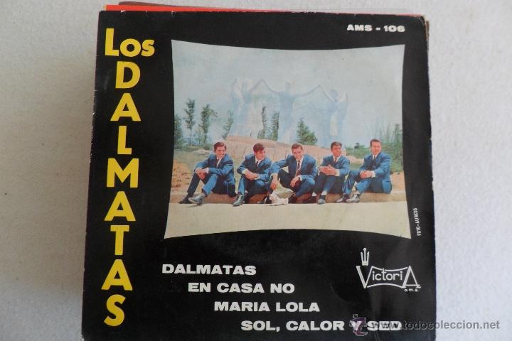 Discos de vinilo: LOS DALMATAS - DALMATAS + 3 EP 1966 - Foto 1