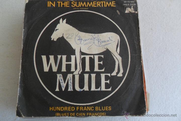 Discos de vinilo: WHITE MULE - IN THE SUMMERTIME 1970 - Foto 1