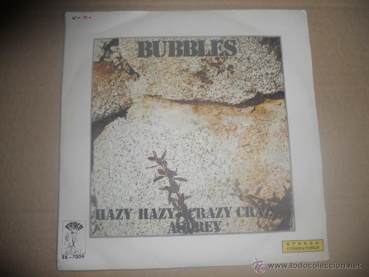 Discos de vinilo: BUBBLES (SN) HAZY HAZY CRAZY CRAZY A&Ntilde;O 1972 - Foto 1