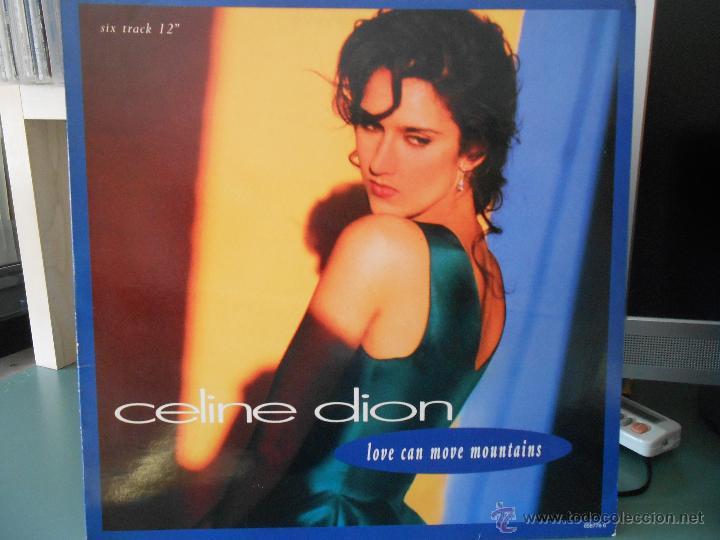 Discos de vinilo: CELINE DION - LOVE CAN MOVE MOUNTAINS - Foto 1