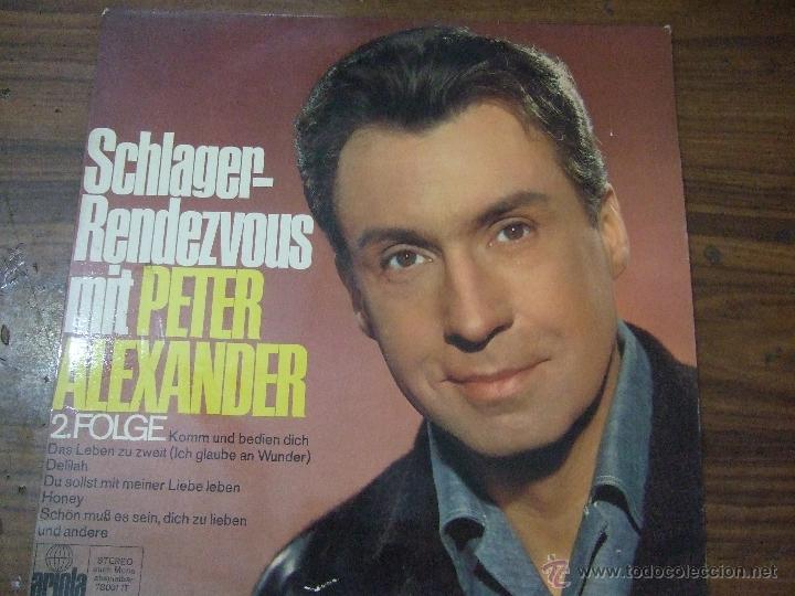 Discos de vinilo: SCHLAGER-RENDEZVOUS MIT PETER ALEXANDER - Foto 1
