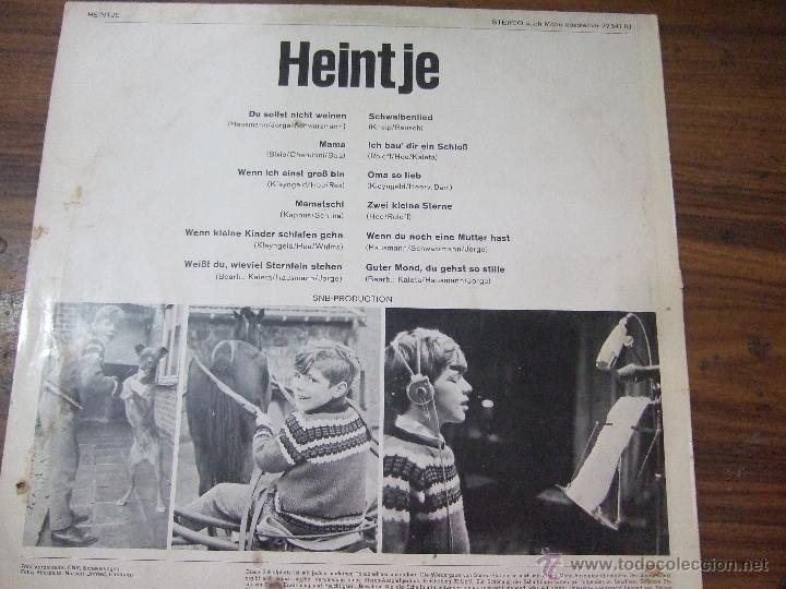 Discos de vinilo: HEINTJE - Foto 2