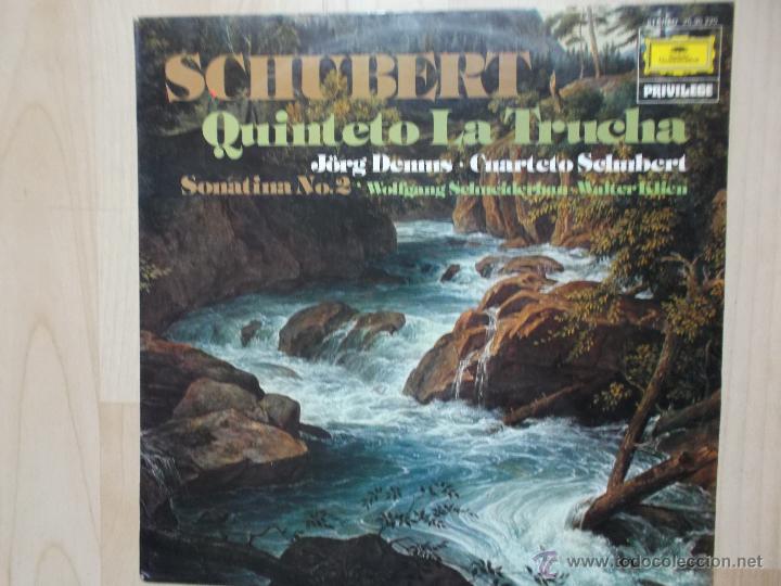 Discos de vinilo: SCHUBERT QUINTETO LA TRUCHA 1977 - Foto 1