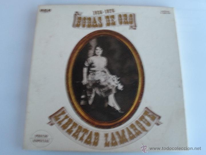 Discos de vinilo: LIBERTAD LAMARQUE - BODAS DE ORO - Foto 1