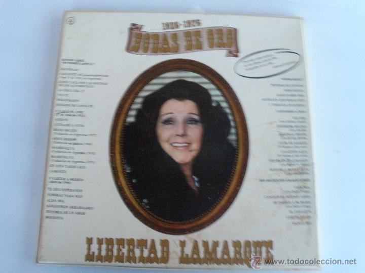 Discos de vinilo: LIBERTAD LAMARQUE - BODAS DE ORO - Foto 3
