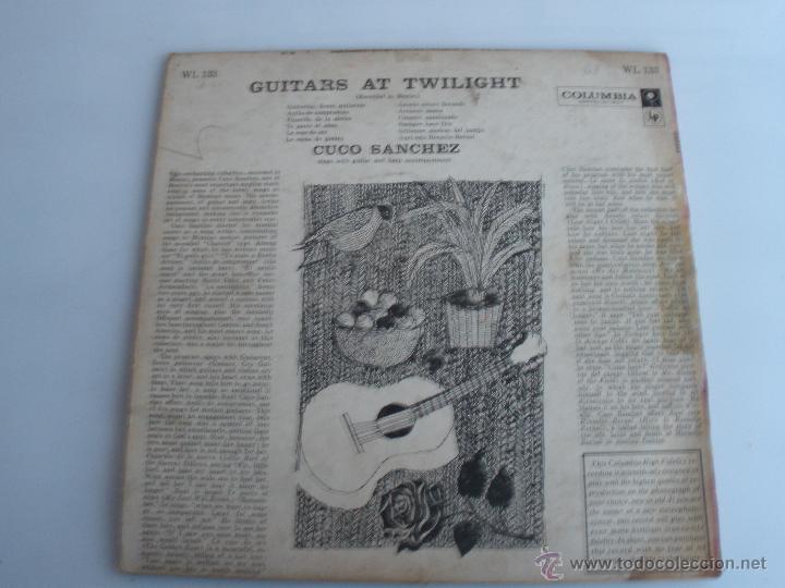 Discos de vinilo: CUCO SANCHEZ GUITARS AT TWILIGHT - Foto 2