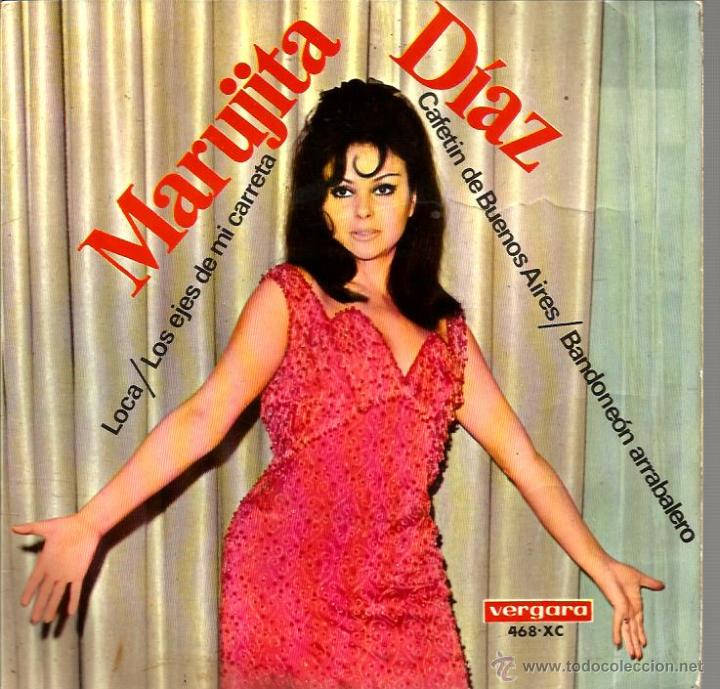 Discos de vinilo: EP MARUJITA DIAZ : LOCA + 3 - Foto 1