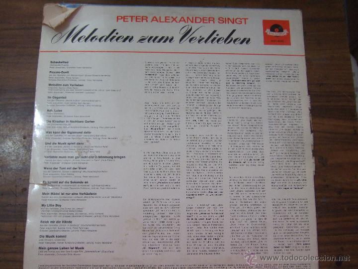 Discos de vinilo: MELODIEN ZUM VERLIEBEN - Foto 2