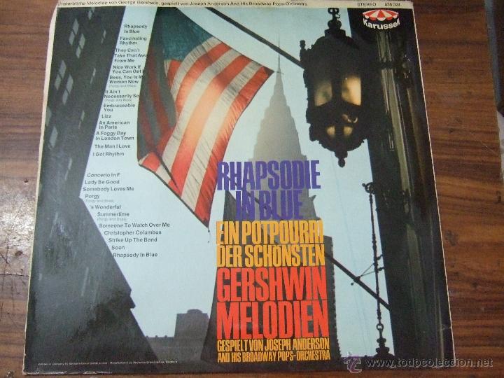 Discos de vinilo: RHAPSODIE IN BLUE - Foto 1