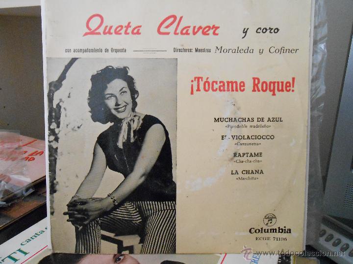 Discos de vinilo: QUETA CLAVER - &iexcl; TOCAME ROQUE ! - Foto 1