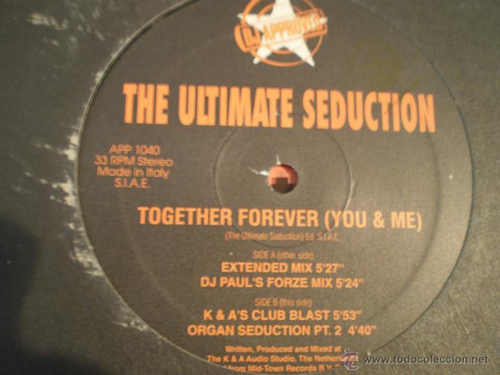 Discos de vinilo: MAXI LP. THE ULTIMATE SEDUCTION. TOGETHER FOREVER. - Foto 1