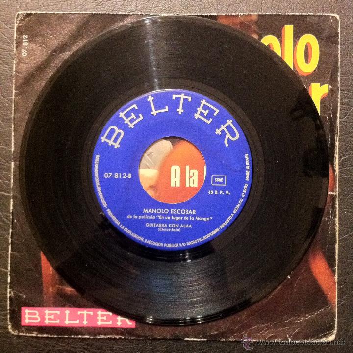Discos de vinilo: MANOLO ESCOBAR - A LA LIMA Y AL LIM&Oacute;N - BELTER 1970. - Foto 4