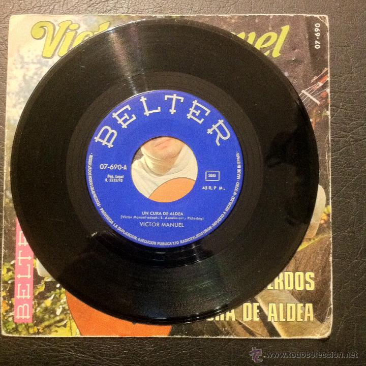 Discos de vinilo: V&Iacute;CTOR MANUEL - MIS RECUERDOS - BELTER 1970. - Foto 3
