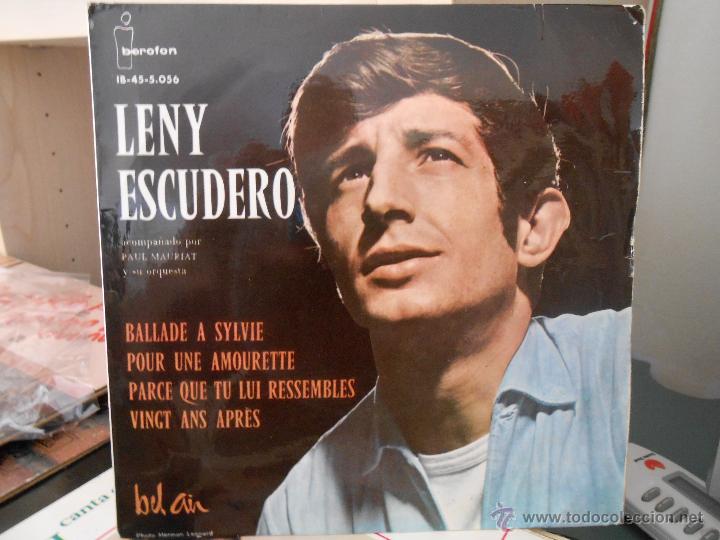 Discos de vinilo: LENY ESCUDERO - BALLADE A SYLVIE - Foto 1