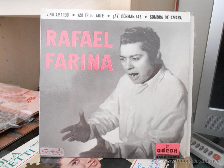 Discos de vinilo: RAFAEL FARINA - VINO AMARGO - Foto 1