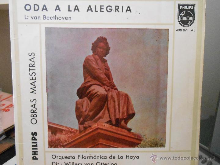 Discos de vinilo: ODA A LA ALEGRIA - BEETHOVEN - Foto 1