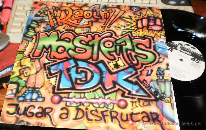 Discos de vinilo: masters t de k maxi jugar a disfrutar.1989 - Foto 1