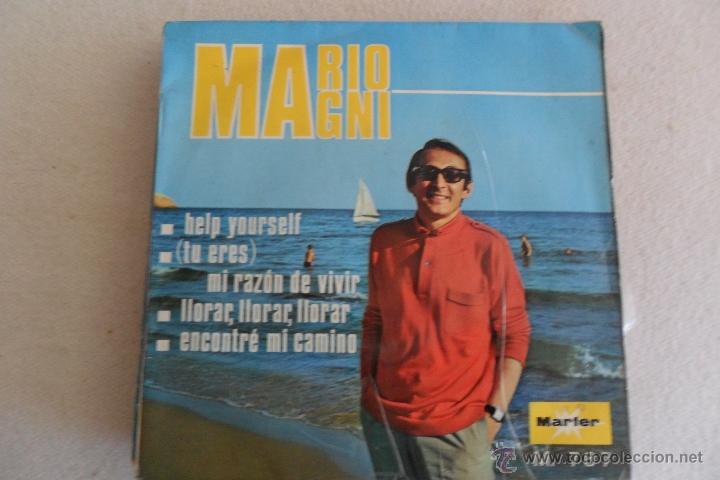 Discos de vinilo: MARIO MAGNI - HELP YOURSELF + 3 EP 1968 - Foto 1