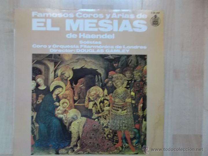 Discos de vinilo: HAENDEL EL MESIAS HISPAVOX 1978 - Foto 1