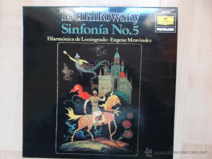 Discos de vinilo: TSCHAIKOWSKY SINFONIA N 5 1977 - Foto 1