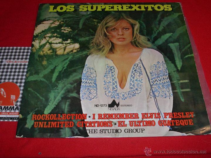 Discos de vinilo: THE STUDIO GROUP   LOS SUPEREXITOS   NEVADA 1978  LP - Foto 1