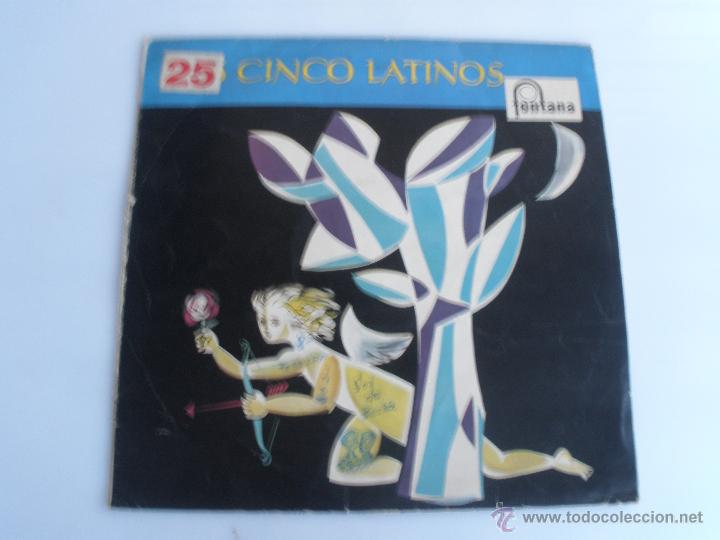 Discos de vinilo: LOS CINCO LATINOS 1958 - Foto 1
