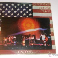 Discos de vinilo: LP DOBLE+PORTADA DOBLE 33 RPM / TANGERINE DREAM LIVE / ENCORE /// EDITADO POR VIRGIN 1978