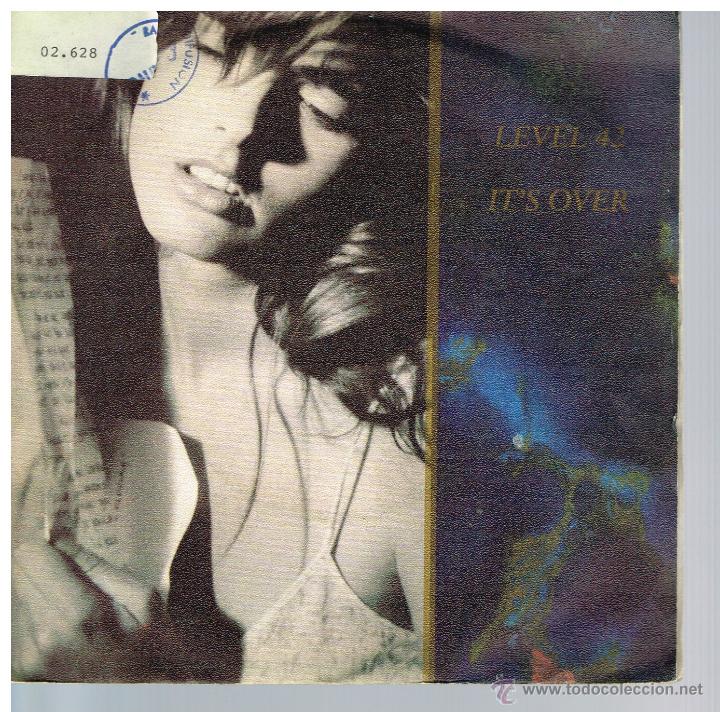 Discos de vinilo: Level 42 - Its Over / Physical Presence - Single 1987 - Foto 1