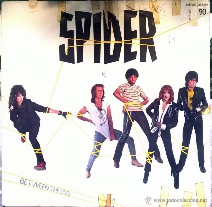 Discos de vinilo: Spider. Between the lines. Dreamland, Germany 1981 LP - Foto 1