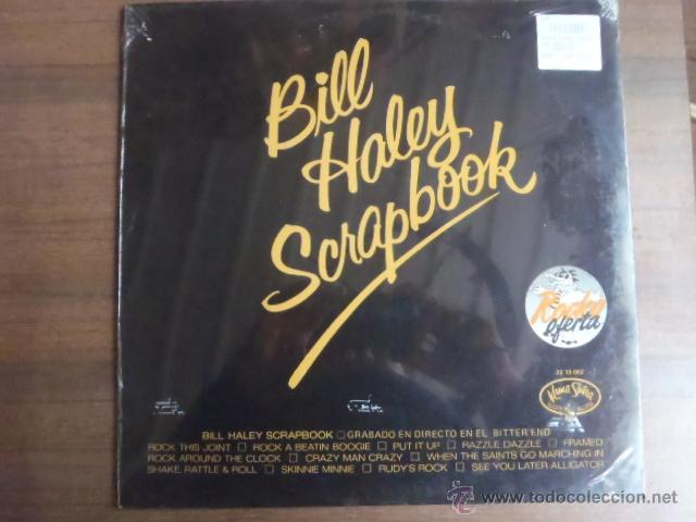 Discos de vinilo: BILL HALEY SCRAPBOOK GRABADO EN DIRECTO EN EL BITTER END - Foto 1