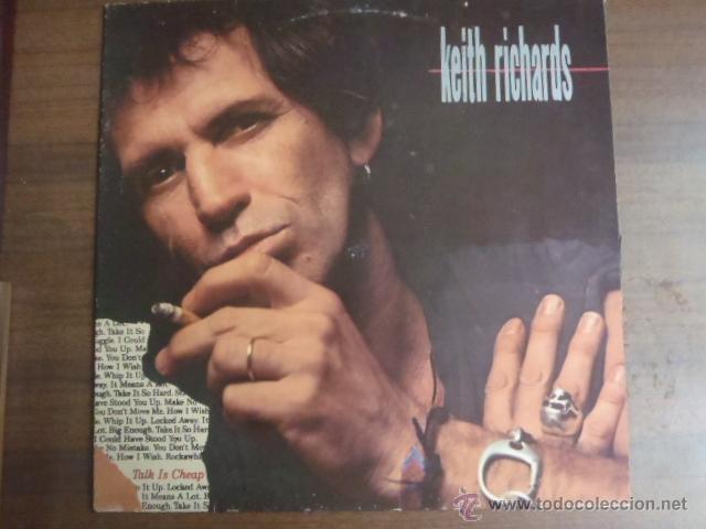 Discos de vinilo: KEITH RICHARDS TALK IS CREAP. - Foto 1