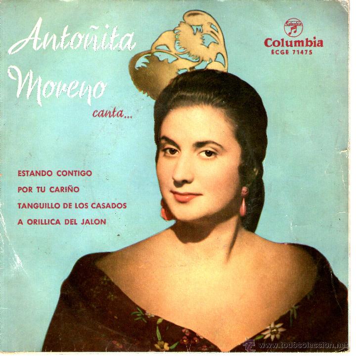 Discos de vinilo: ANTO&Ntilde;ITA MORENO - ESTANDO CONTIGO - Foto 1