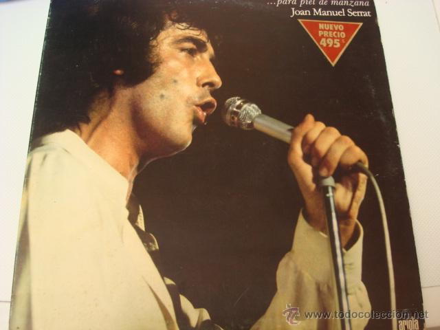 Discos de vinilo: SERRAT ...PARA PIEL DE MANZANA LP - Foto 1