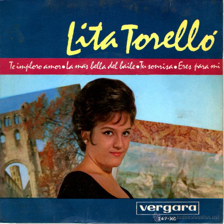 Discos de vinilo: LITA TORELLO - TE IMPLORO AMOR - Foto 1
